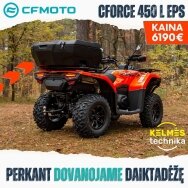 CFMOTO CFORCE 450 L EPS keturratis T3b, žalias