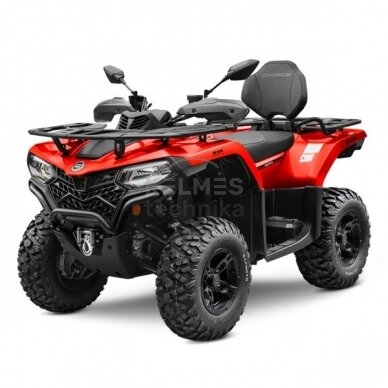 CFMOTO CFORCE 450 L EPS keturratis T3b, raudonas 1