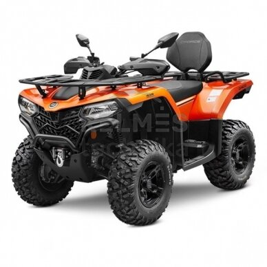 CFMOTO CFORCE 520 L EPS keturratis T3b, oranžinė