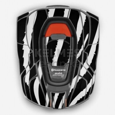 Husqvarna Automower lipdukų komplektas zebras (320/420/440) 1