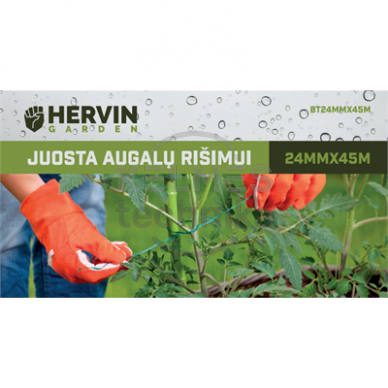 Juosta augalų rišimui HERVIN GARDEN, 24mmx45m, BT24mmx45m