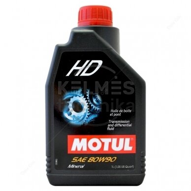 Mineralinė alyva MOTUL HD 80W-90 (1 l)