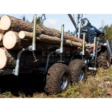 Priekaba TIMBER TRAILER COMBO Iron Baltic 79.1000 2