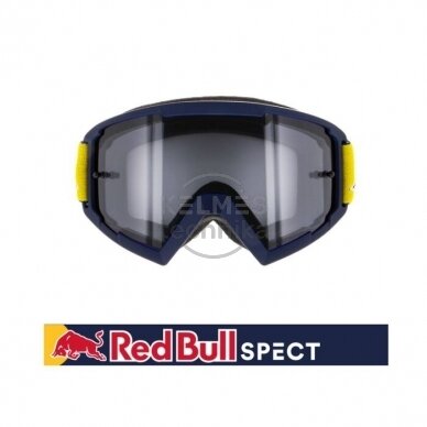 Spect Red Bull Whip MX Goggles Singel objektyvas juodas/mėlynas skaidrus 1